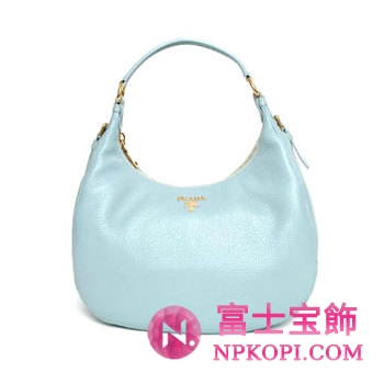 プラダ（PRADA）VITELLO DAINO　レディーストートバッグ　ライトブルー　BR4311-BBE-D30 